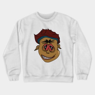 red eye Crewneck Sweatshirt